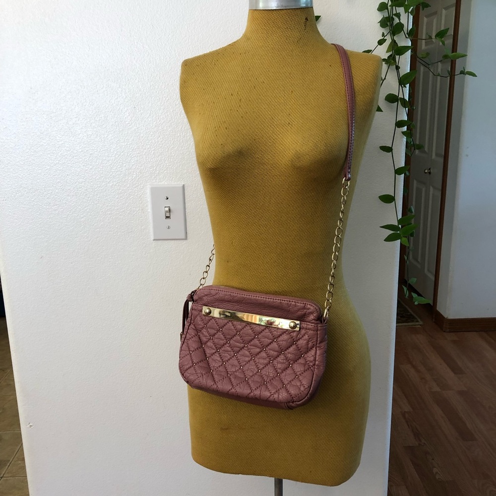 LD Faux Leather Crossbody